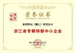2024年浙江省專精特新中小企業